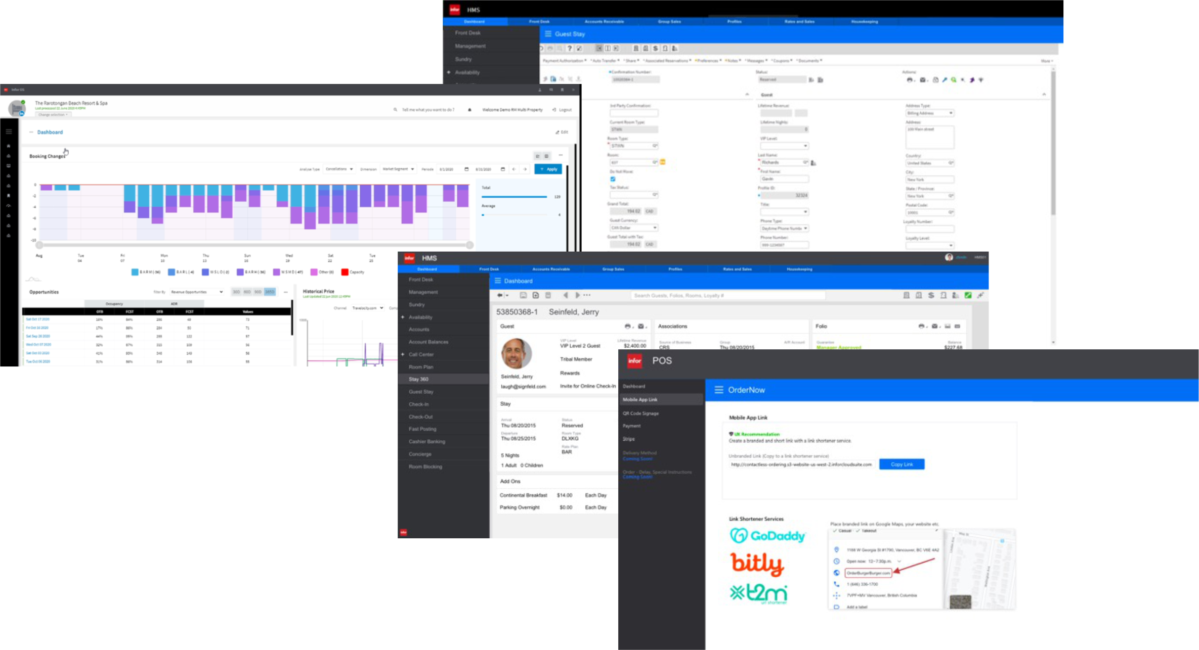 Infor Hospitality Product Suite